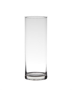 Ваза Cylinder 24x9см Hakbijl glass