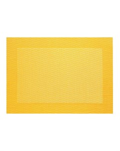 Салфетка под посуду с плетеными краями Table Tops 33x46см цвет желтый Asa selection