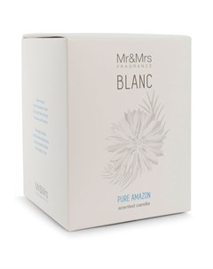 Свеча ароматическая Blanc аромат 10 Девственная Амазония Mr&mrs fragrance