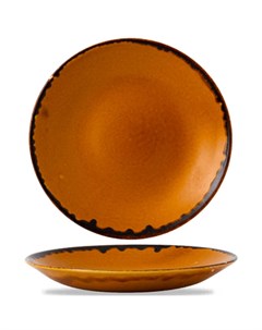 Тарелка глубокая Harvest цвет коричневый Dudson