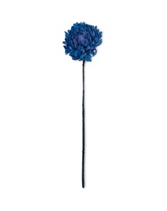Искусственные цветы Хризантема 94см цвет синий Silk-ka