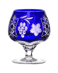 Бокал для коньяка Grape 300мл синий Ajka crystal