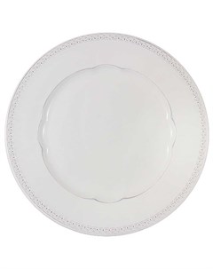 Тарелка обеденная Augusta 27см цвет белый Matceramica
