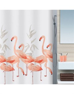 Штора для ванной комнаты Flamingo Spirella