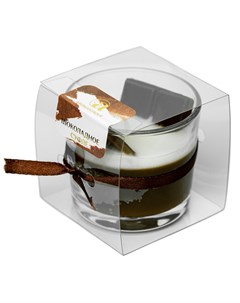 Свеча ароматическая Шоколадное суфле 60гр Aromantique