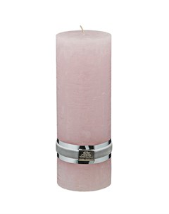 Свеча Stone 20x7 5см цвет розовый Lene bjerre
