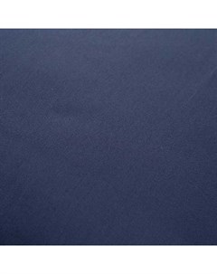 Простыня на резинке 2 спальная Essential 200x180см цвет семно синий Tkano