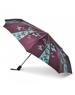 Зонт женский Butterfly купол 96см фиолетовый Henry backer