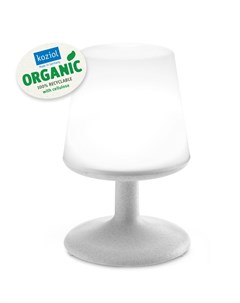 Лампа настольная Light To Go Organic цвет серый Koziol