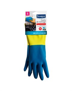 Перчатки резиновые для домашних работ размер L Starwax