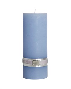 Свеча Rustic 20x7 5см цвет светло голубой Lene bjerre