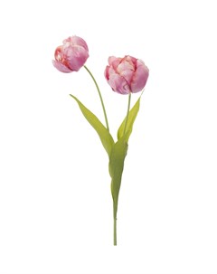 Искусственные цветы Тюльпан 59см розовый Silk-ka