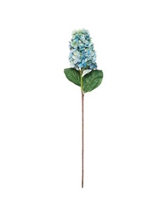 Искусственные цветы Гортензия 88см цвет голубой Silk-ka