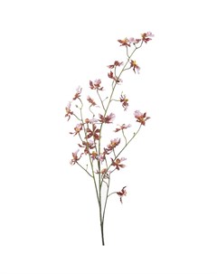 Искусственные цветы Ветка орхидеи 100см цвет пурпурный Silk-ka