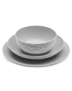 Тарелка суповая Club Organic цвет серый Koziol