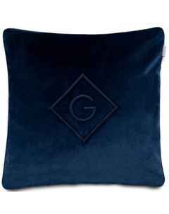 Наволочка декоративная Velvet G цвет темно синий Gant home