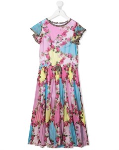 Платье макси с цветочным принтом Miss blumarine