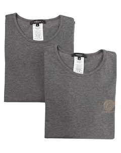 Комплект из двух футболок с логотипом Medusa Versace