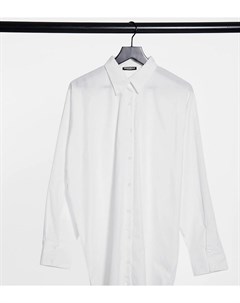 Белая рубашка в стиле oversized Fashionkilla plus