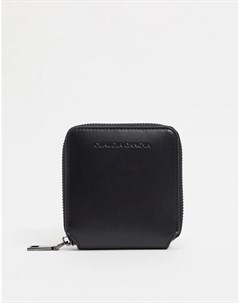 Компактный черный кошелек монетница Claudia canova