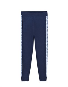 Синие спортивные брюки с лампасами детские Dior