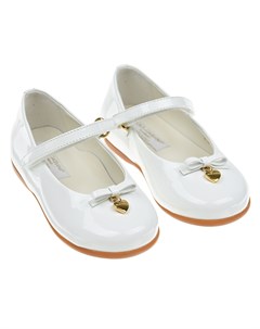 Базовые туфли белого цвета детские Dolce&gabbana
