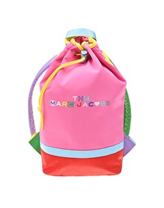 Розовый рюкзак с логотипом 39x31x13 см детский The marc jacobs