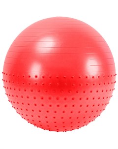 Мяч гимнастический Anti Burst полу массажный 55 см FBX 55 1 красный Nobrand