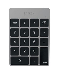 Клавиатура Aluminum Slim Keypad Numpad Серый космос Satechi