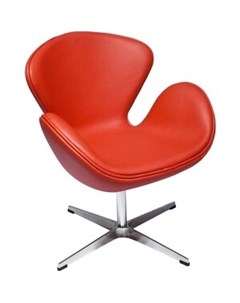 Кресло Swan Chair красный FR 0483 Bradex