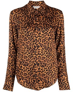 Рубашка с леопардовым принтом Laneus