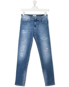 Узкие джинсы средней посадки Dondup kids