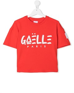 Футболка с логотипом Gaelle paris kids