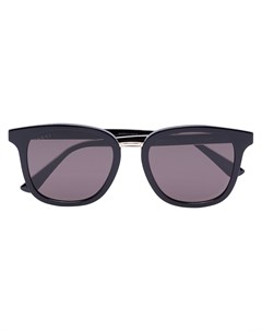 Солнцезащитные очки в трапециевидной оправе Gucci eyewear