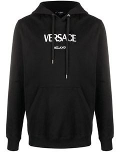 Худи с вышитым логотипом Versace