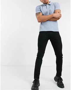 Черные супероблегающие джинсы Abercrombie & fitch