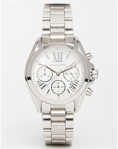 Серебристые часы MK6174 Bradshaw Michael kors