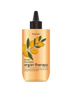 Маска для волос с аргановым маслом argan therapy repair treatment Deoproce