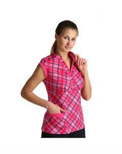 Женская блузка Марго Розовый размер 42 Еленатекс