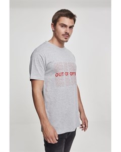 Футболка Out Of Office Tee Heather Grey XL Mister tee