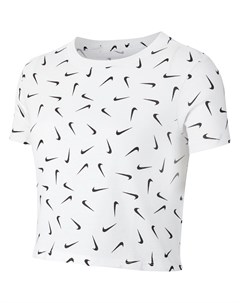 Подростковая футболка Tee Crop Swooshfetti Nike