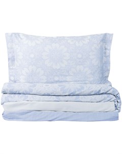 Комплект постельного белья евро Garden голубой Mia zarrocco