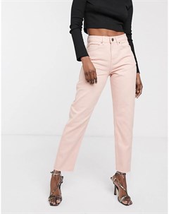 Розовые джинсы в винтажном стиле Ritson Asos design