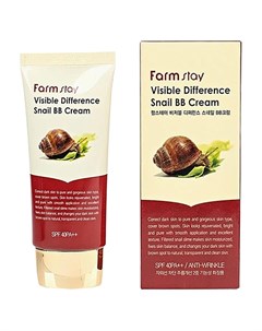 ББ Крем Visible Difference Snail BB Cream Восстанавливающий 50г Farmstay