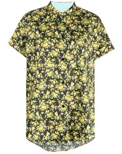 Рубашка с короткими рукавами и цветочным принтом Paul smith