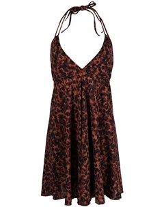 Пляжное платье с леопардовым принтом Pq swim
