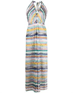 Платье с узором зигзаг Missoni mare