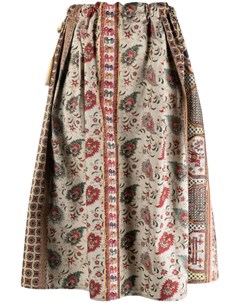 Расклешенная юбка с принтом Pierre-louis mascia