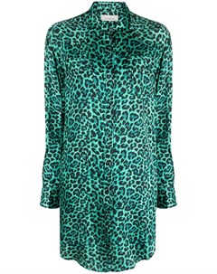 Платье рубашка с леопардовым принтом Laneus