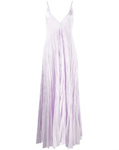 Плиссированное платье с цветочным принтом Forte forte